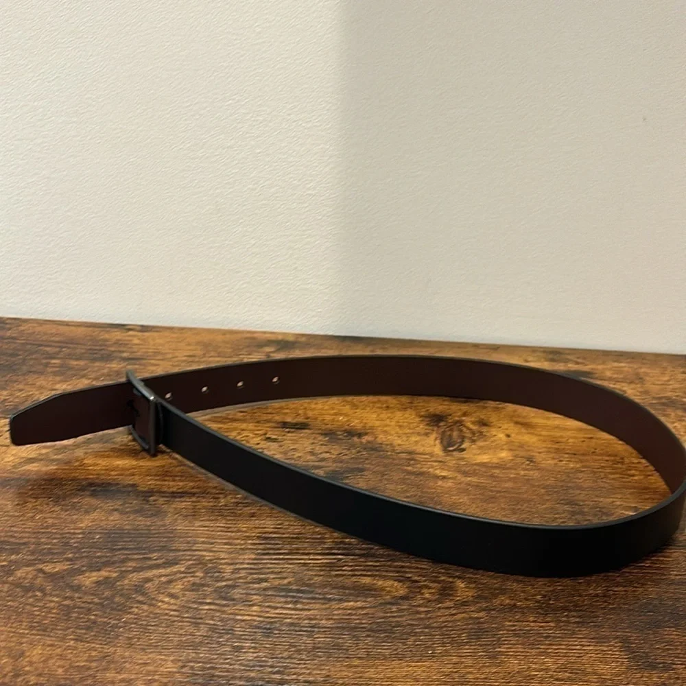 Gap brown leather belt kids size medium new